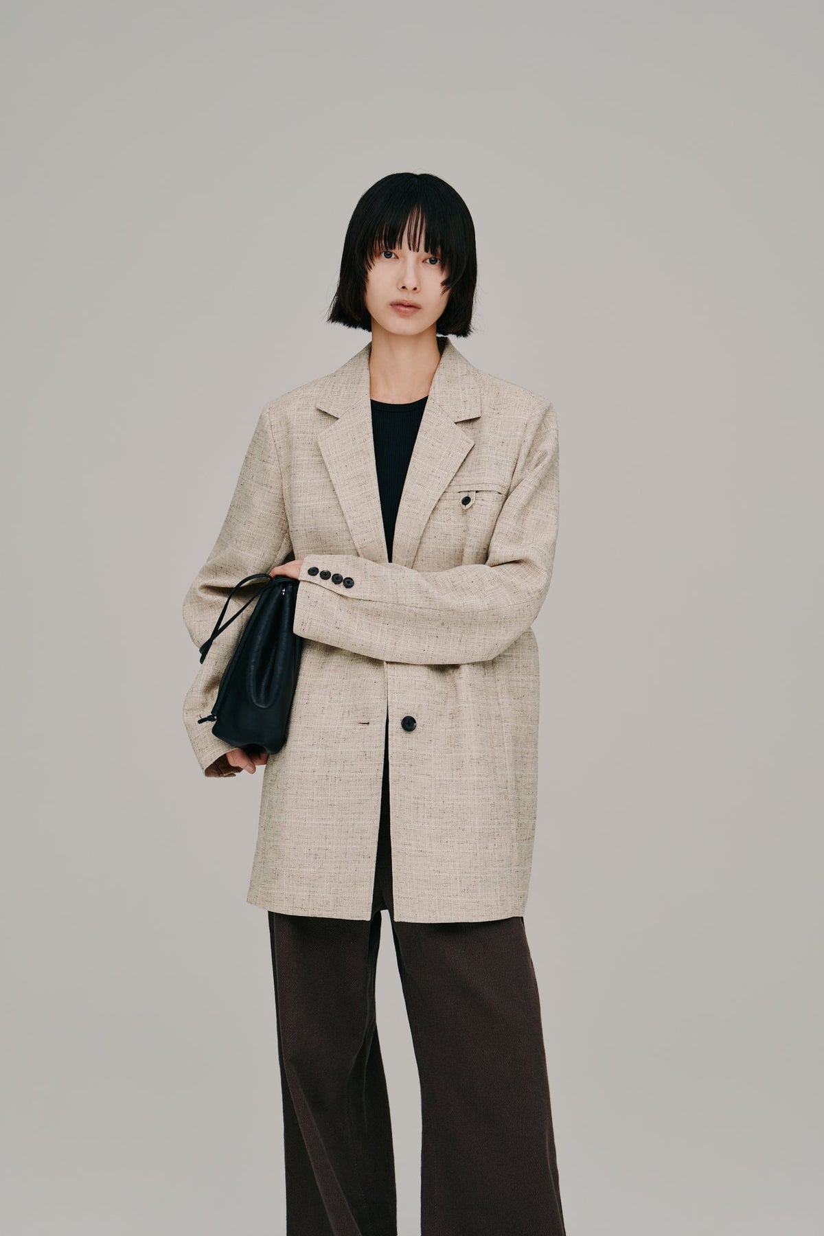 【Hella 2027 SS】tweed tailored jacket - 2月下旬頃発送 - Champdelarose