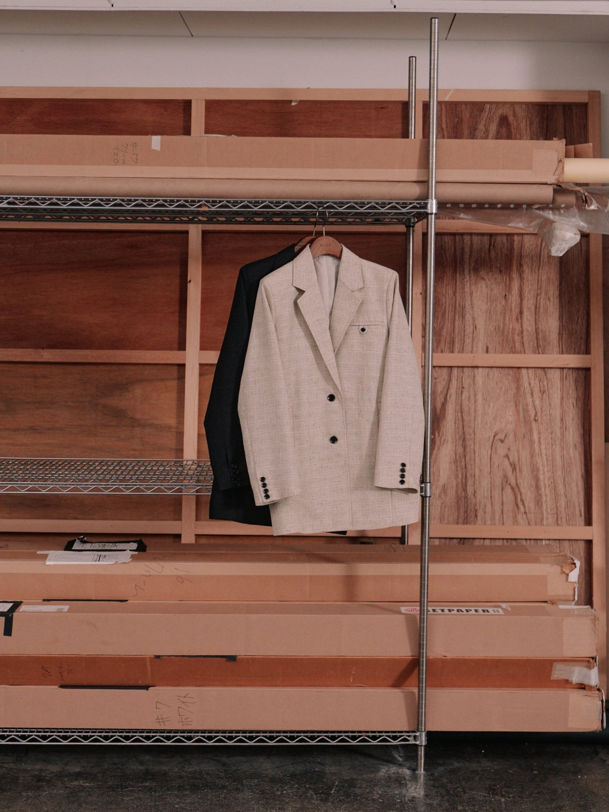 【Hella 2027 SS】tweed tailored jacket - 2月下旬頃発送 - Champdelarose