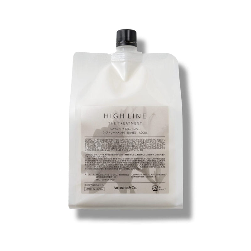 【HIGH LINE】ヘアートリートメント（詰替用）内容量 : 1,000mg - Champdelarose