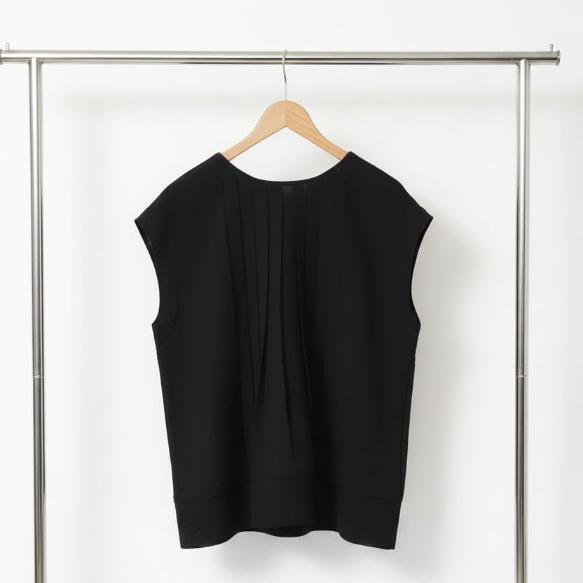 【hunch】PARACHUTE FABRIC 2WAY TUCK BLOUSE - Champdelarose