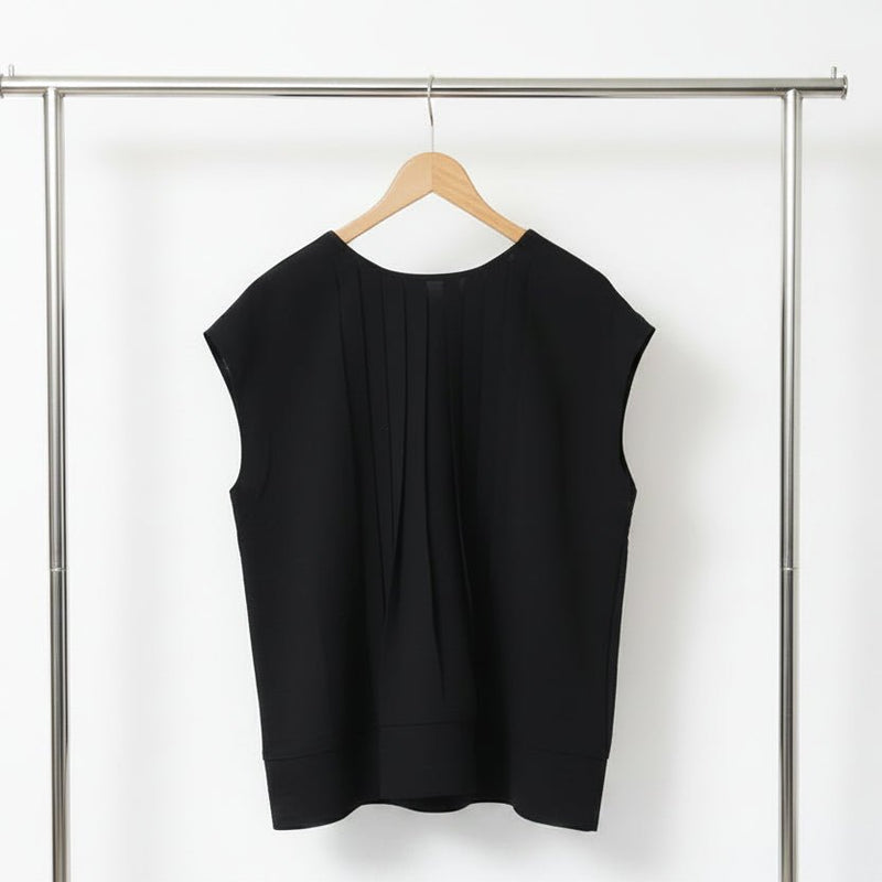 【hunch】PARACHUTE FABRIC 2WAY TUCK BLOUSE - Champdelarose