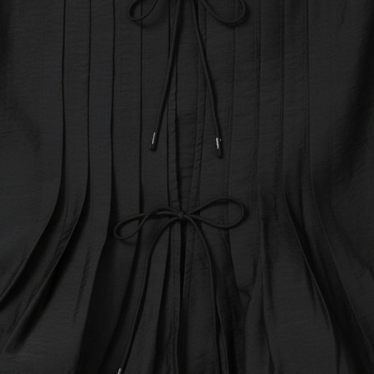 【hunch】PARACHUTE FABRIC 2WAY TUCK BLOUSE - Champdelarose