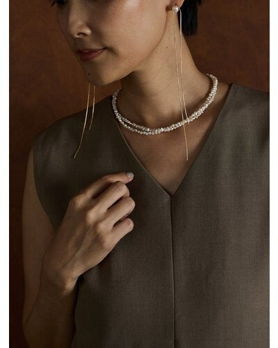 【CHIGNON 2026 PRE-SPRING】淡水パールマンテルネックレス