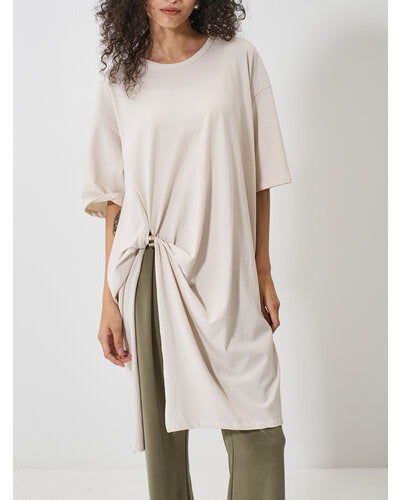 【YENN 2026 SPRING】TWIST TUNIC TEE