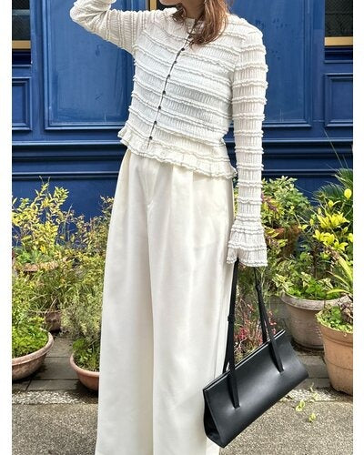 【Mewl 2026 SPRING】ミニフリル2WAYカーデ