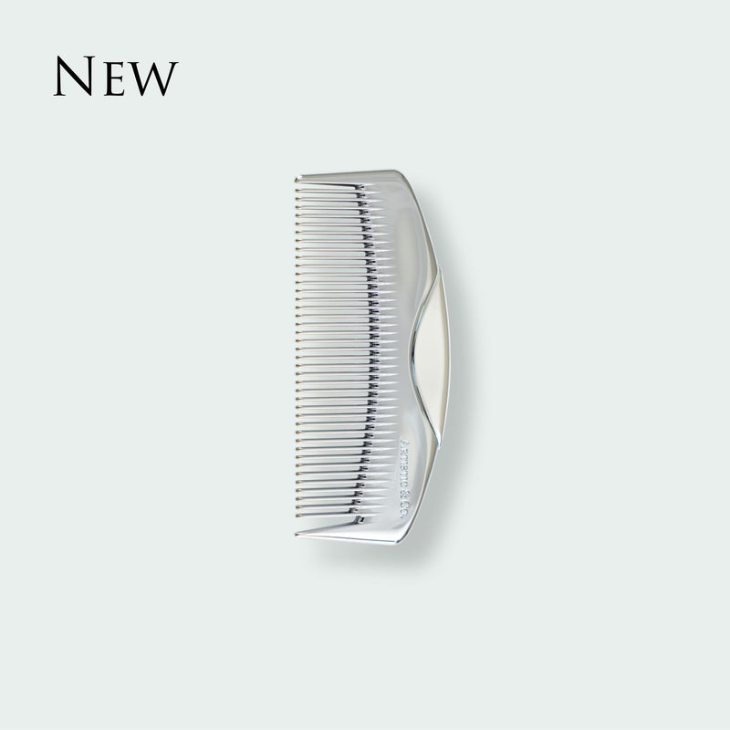 【HIGH LINE】 ザ ヘアコーム - 半月 シルバー -