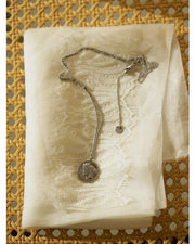 【CHIGNON 2026 SPRING】石入りコインネックレス