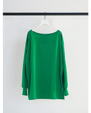 【CHIGNON 2026 SPRING】度詰天竺ボートネックロンT