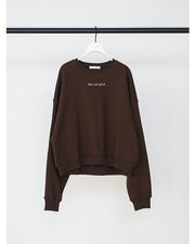 【CHIGNON 2026 SPRING】RiseミニロゴスウェットPO