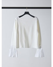 【Mewl 2026 SPRING】オフショルシャツスリーブスウェット