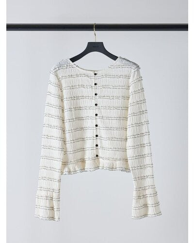 【Mewl 2026 SPRING】ミニフリル2WAYカーデ