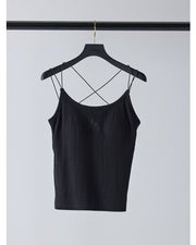 【Mewl 2026 SPRING】ラメリブカップ付きキャミ