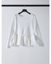 【Mewl 2026 SPRING】ペプラムニット