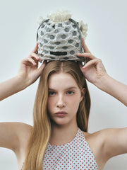 【PLEATS MAMA】POLKA DOT MINI BAG