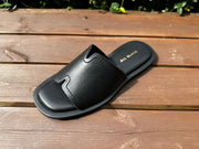 【IMPORT SELECT 2027】ALL BLACK フラットサンダル - 4月中旬入荷予定 - Champdelarose