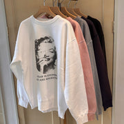 【KHA:KI】DAMAGE SWEAT SHIRT -My MUSE - Champdelarose