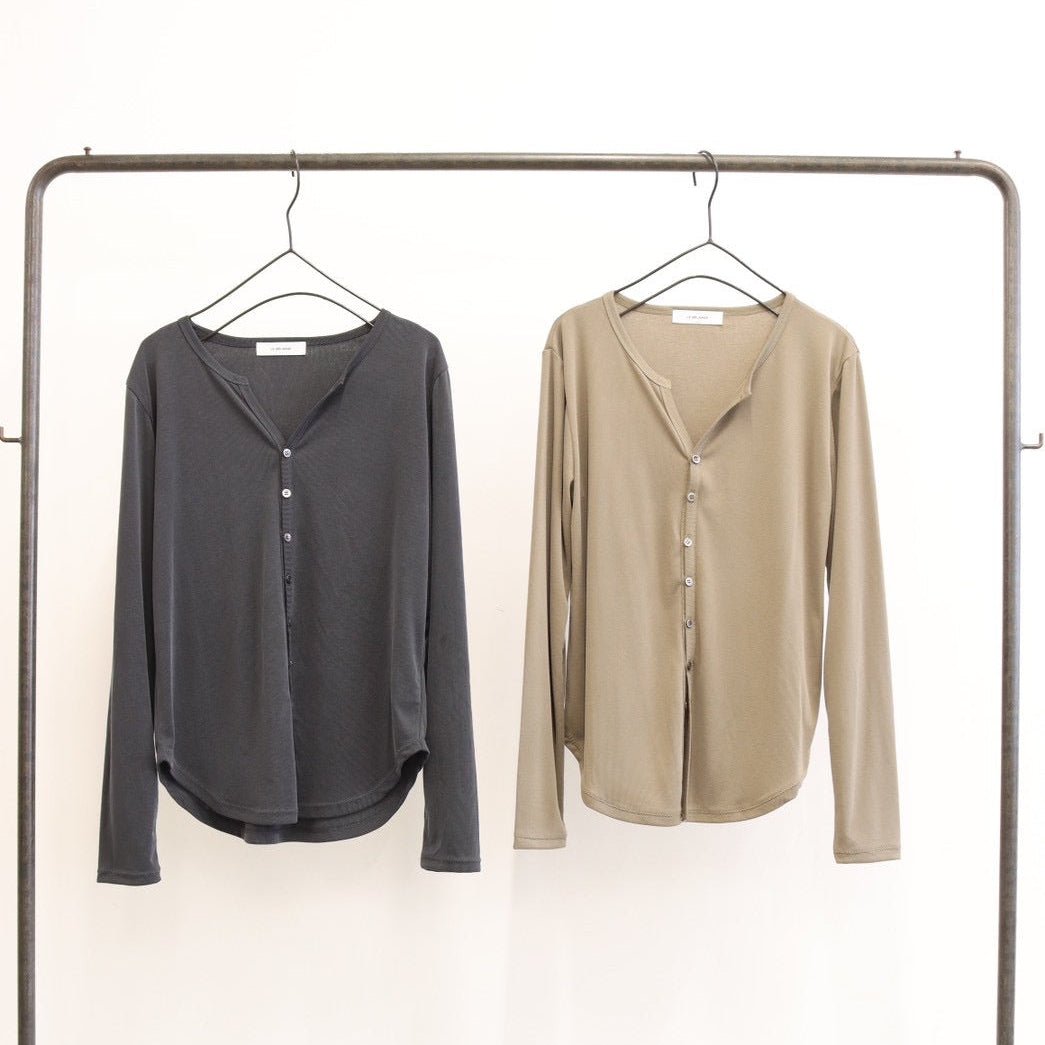 【LE MELANGE 2026 Autumn】ヴィンテージ風フライスカーデ - Champdelarose