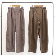 限定【LE MELANGE 2026 Autumn】綿麻シャンブレーワークパンツ - Champdelarose