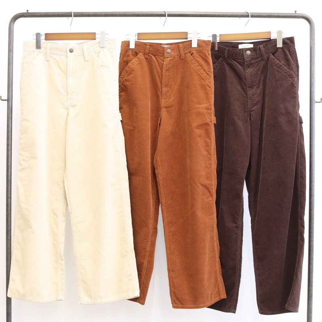 【LE MELANGE 2026 Autumn】コットンコーデュロイペインターパンツ - Champdelarose