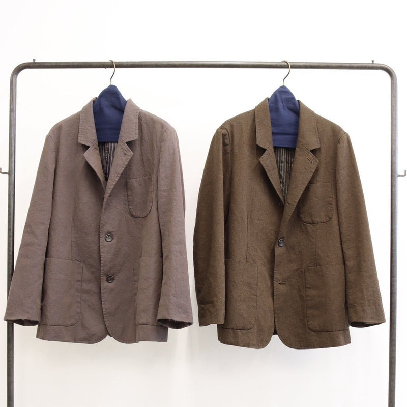 限定【LE MELANGE 2026 Autumn】綿麻シャンブレーテーラードジャケット - Champdelarose