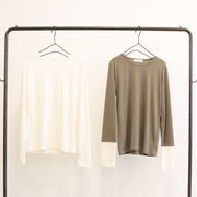 【LE MELANGE 2026 Autumn】ヴィンテージ風フライスロンT - Champdelarose