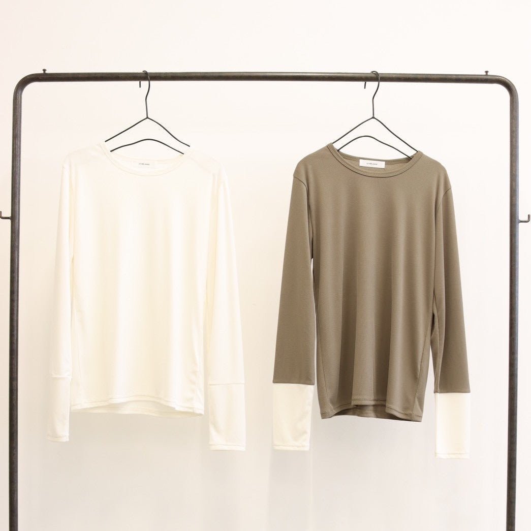 【LE MELANGE 2026 Autumn】ヴィンテージ風フライスロンT - Champdelarose