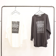 【LE MELANGE 2026 Autumn】ショッピングカートモノトーンプリントT - Champdelarose