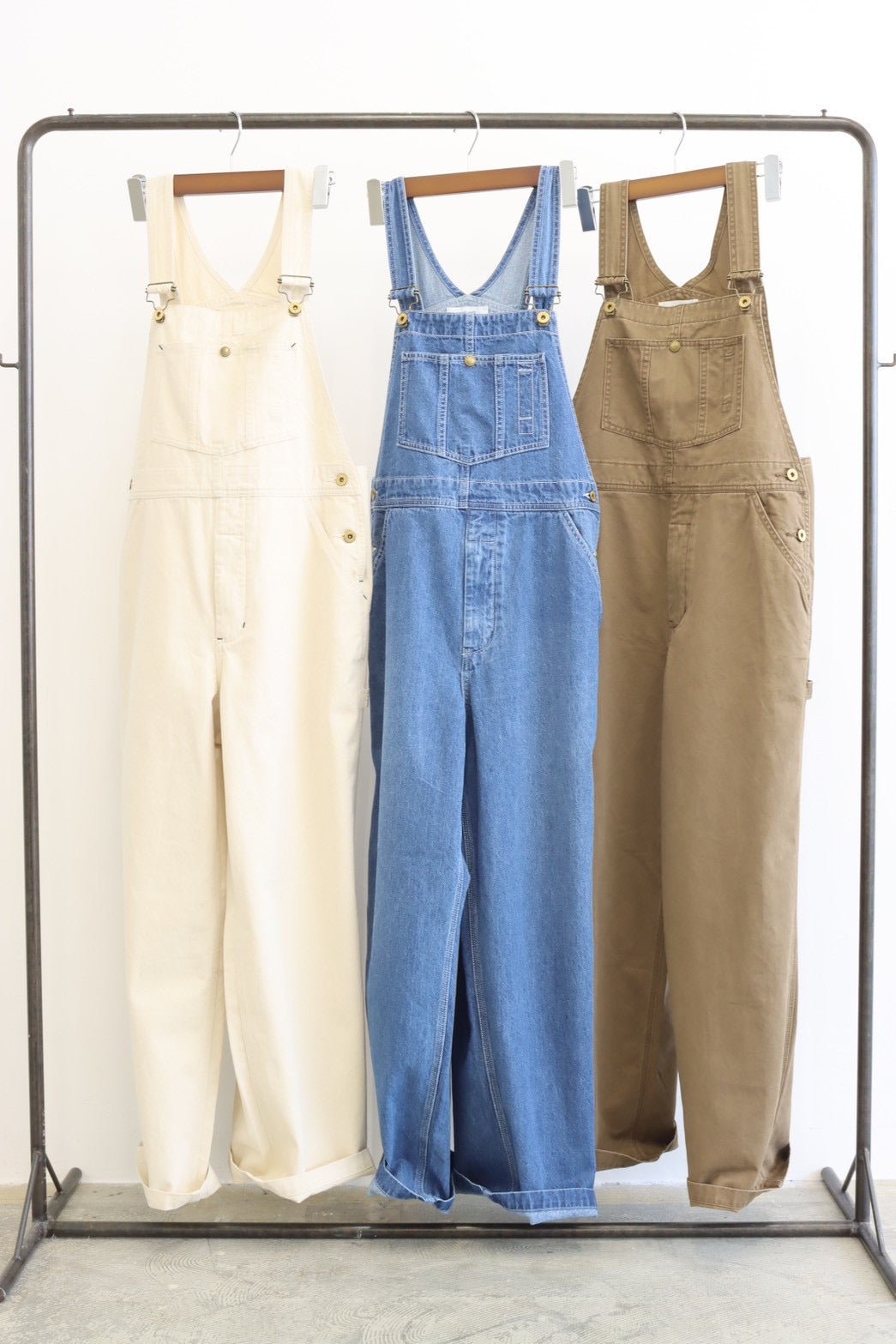 【LE MELANGE 2026 SUMMER】デニムオーバーオール - Champdelarose