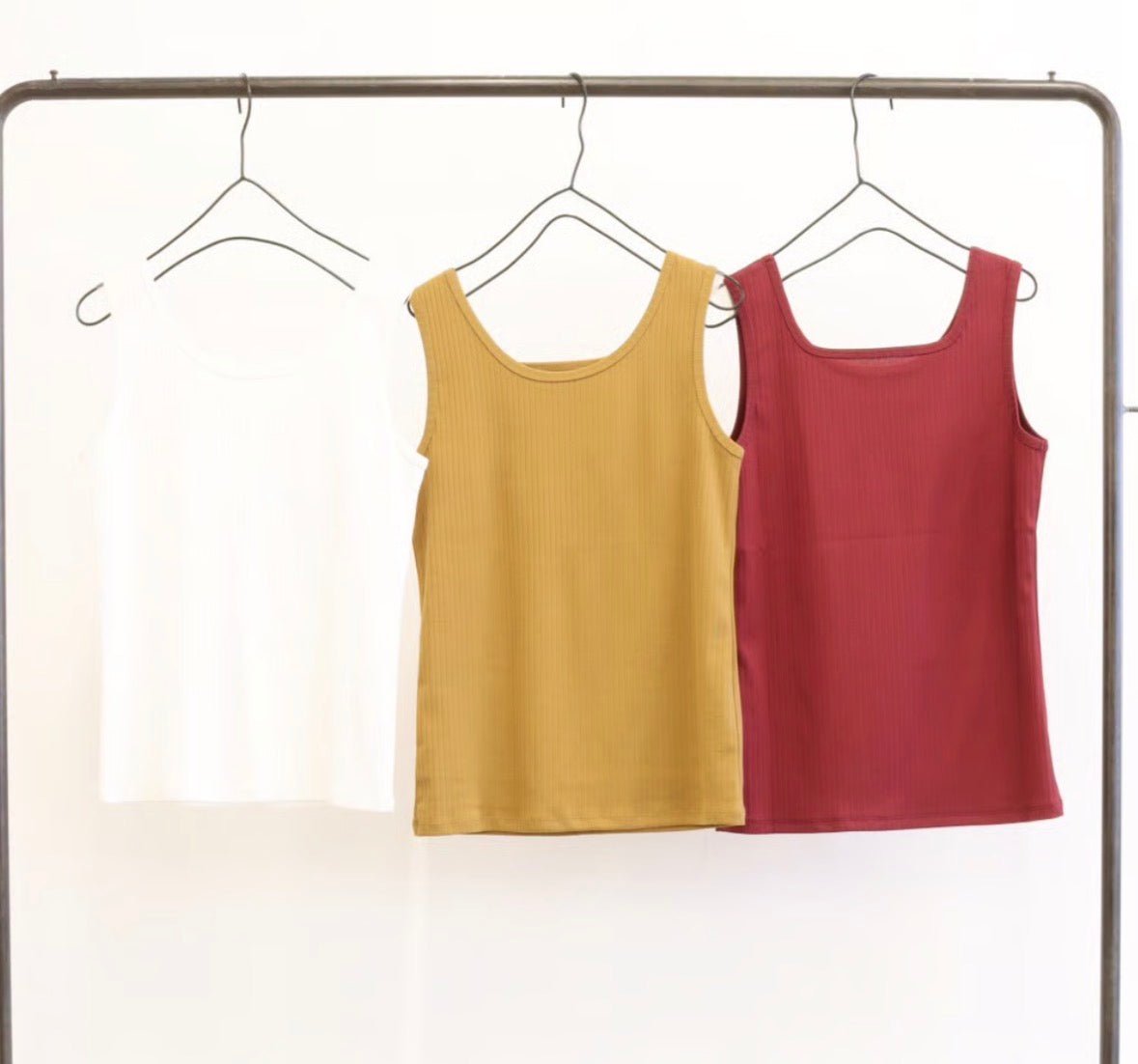 【LE MELANGE 2026 SUMMER】ULTIMA2WAYリブタンクトップ - Champdelarose
