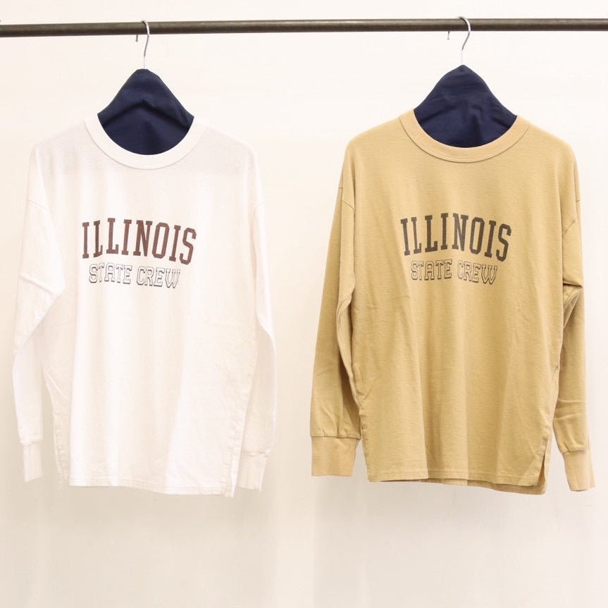 【LE MELANGE 2026 Winter】コットンロゴプリントロンT - 10月中旬頃発送 - Champdelarose