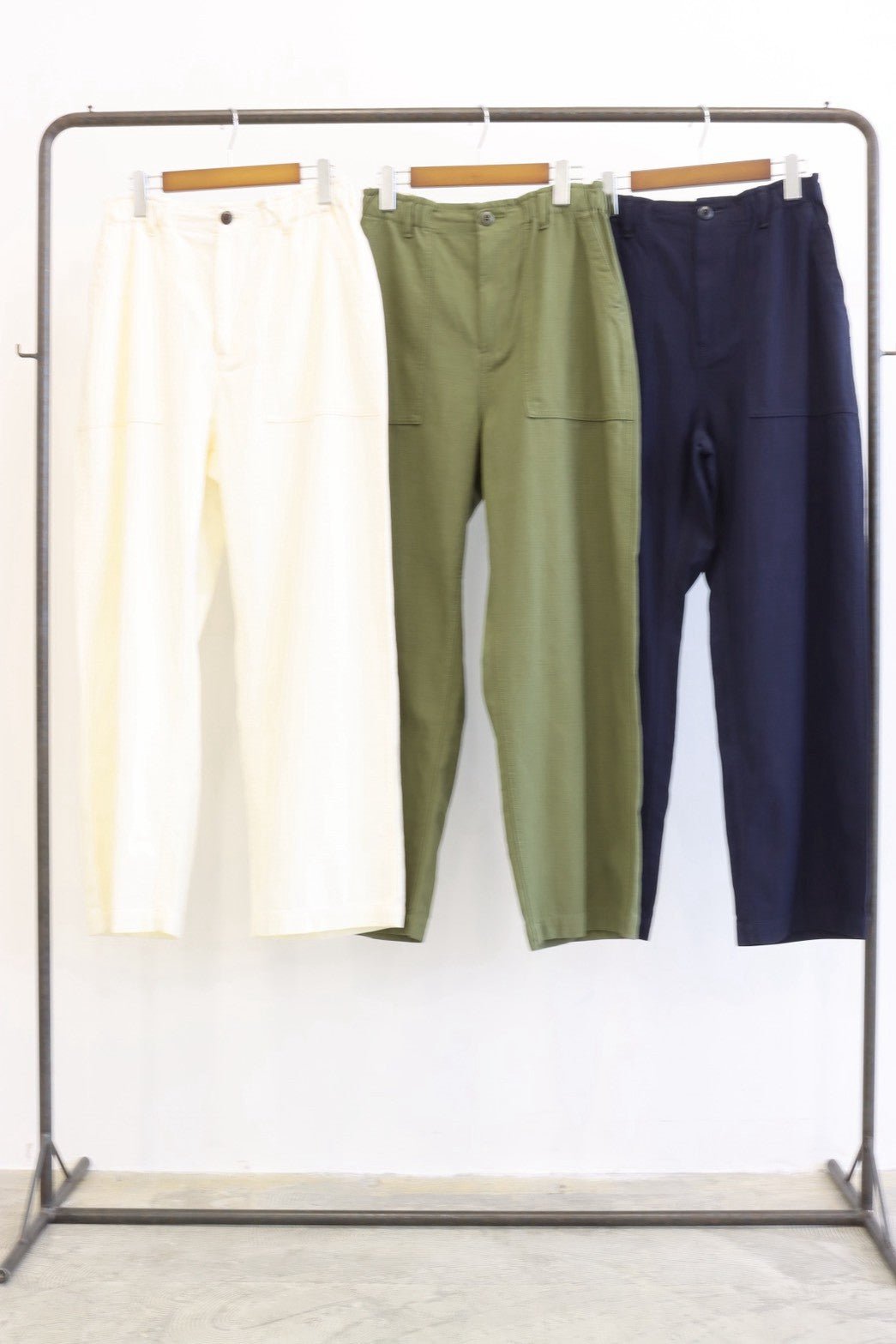 【LE MELANGE 2027 SPRING】 バックサテンファティーグパンツ - 2月中旬頃発送 - Champdelarose