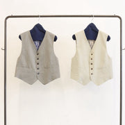 【LE MELANGE 2027 SPRING】スラブメランジツイルベスト - 2月中旬頃発送 - Champdelarose
