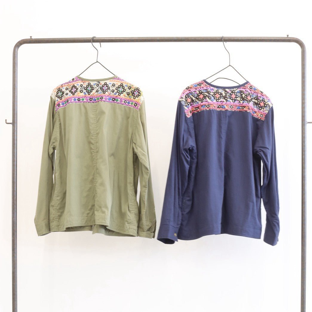 【LE MELANGE 2027 SPRING】刺繍ワークブルゾン - 3月下旬頃発送 - Champdelarose