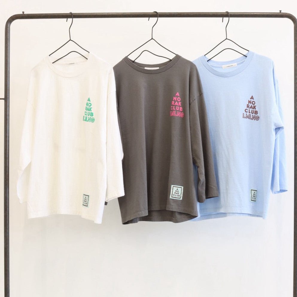 【LE MELANGE 2027 SPRING】ANORAK CLUBコラボ プリントTee - 2月下旬頃発送 - Champdelarose
