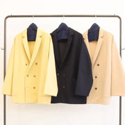 【LE MELANGE 2027 SPRING】ツイルジャージーダブルJK - 2月下旬頃発送 - Champdelarose
