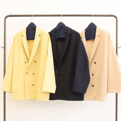 【LE MELANGE 2027 SPRING】ツイルジャージーダブルJK - 2月下旬頃発送 - Champdelarose