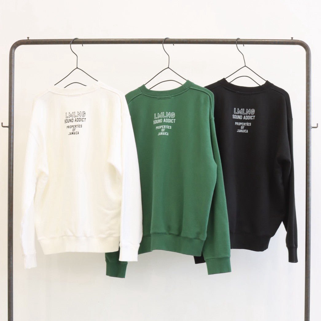 【LE MELANGE 2027 SPRING】MARTIN-KINOOコラボ フロッキープリントスウェット - 2月上旬頃発送 - Champdelarose