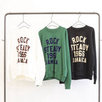 【LE MELANGE 2027 SPRING】MARTIN-KINOOコラボ フロッキープリントスウェット - 2月上旬頃発送 - Champdelarose