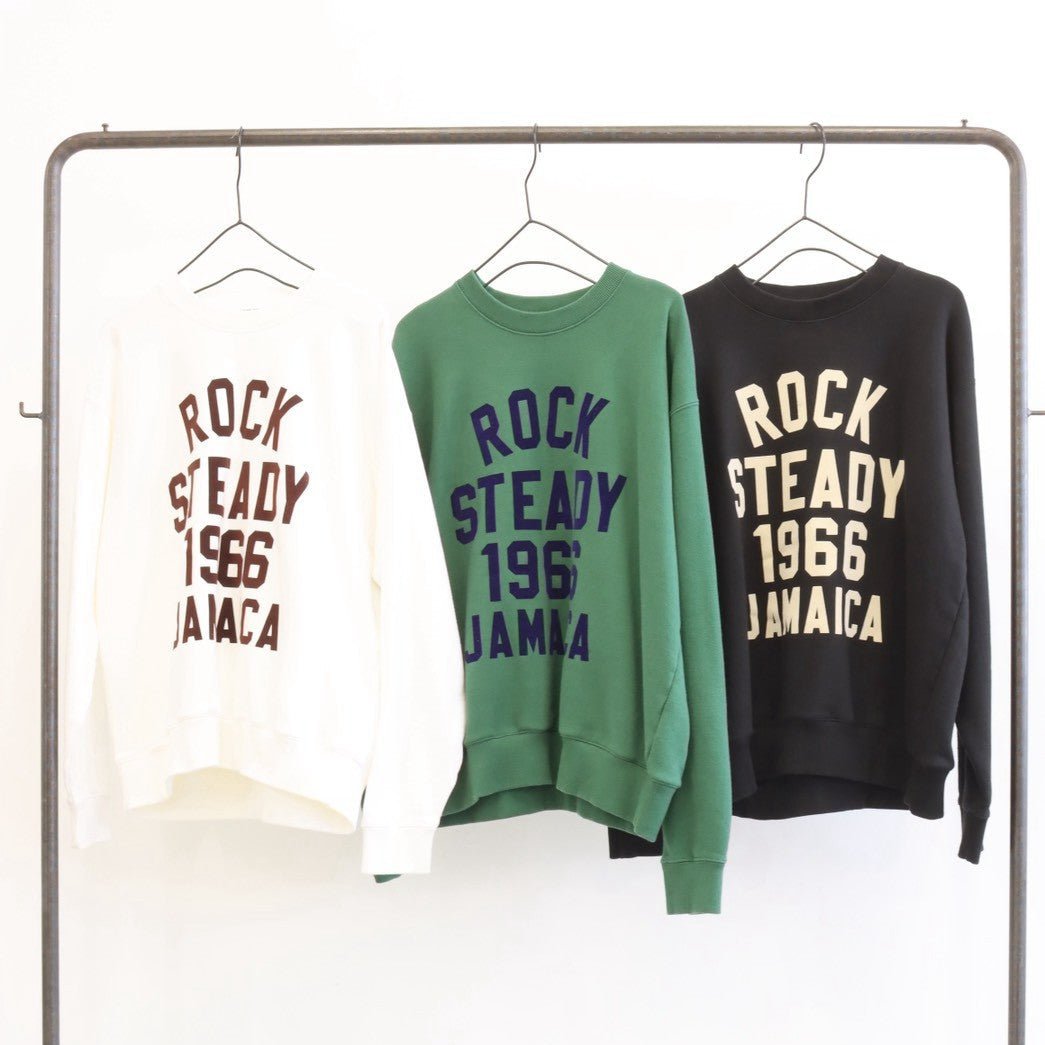 【LE MELANGE 2027 SPRING】MARTIN-KINOOコラボ フロッキープリントスウェット - 2月上旬頃発送 - Champdelarose