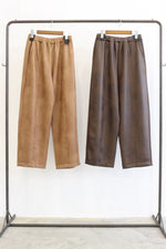 【LE MELANGE 2027 SPRING】レザーライクバレルシルエットPT - 2月中旬頃発送 - Champdelarose