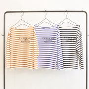 【LE MELANGE 2027 SPRING】バスクボーダーTシャツ - 2月中旬頃発送 - Champdelarose