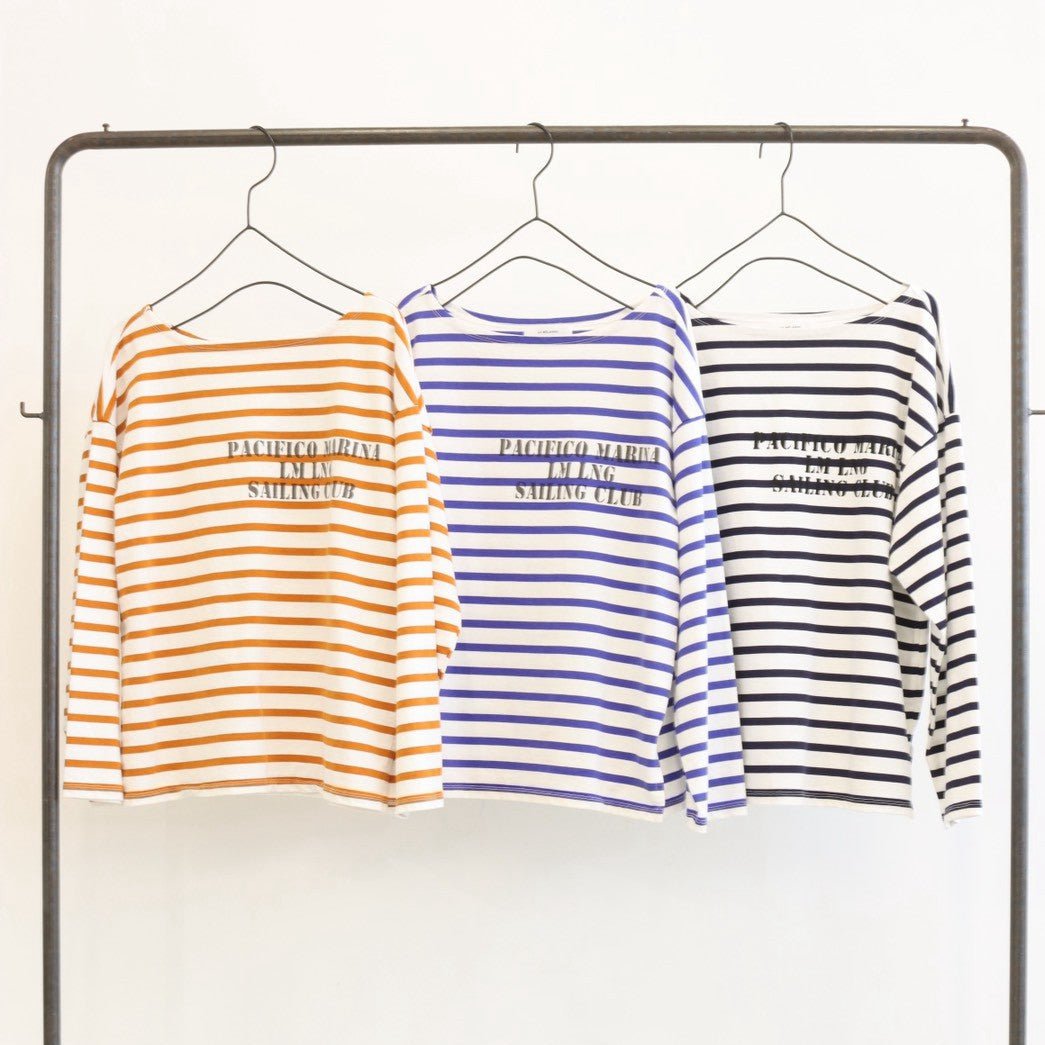 【LE MELANGE 2027 SPRING】バスクボーダーTシャツ - 2月中旬頃発送 - Champdelarose