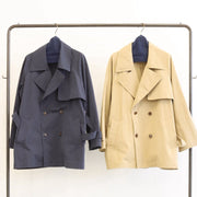 【LE MELANGE 2027 SPRING】T/Cツイルミドル丈トレンチコート - 2月上旬頃発送 - Champdelarose