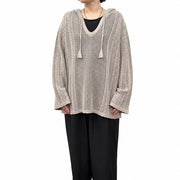【siro de labonte 2027 SS】lace mesh knit foody - 2月中旬頃発送