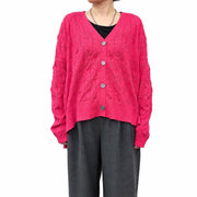 【siro de labonte 2027 SS】lace knit cardigan - 2月中旬頃発送