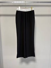【MARGAUX VINTAGE 2027 PS】ウエストロゴストレートパンツ - 1月下旬頃発送