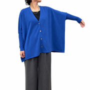 【siro de labonte 2027 SS】poncho cardigan - 2月中旬頃発送