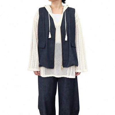 【siro de labonte 2027 SS】balloon Vneck vest - 2月下旬頃発送