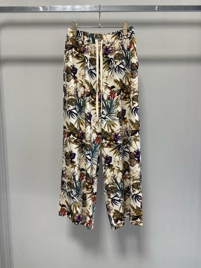 【MARGAUX VINTAGE 2027 PS】ボタニカル柄パンツ - 2月中旬頃発送