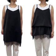 【siro de labonte 2027 SS】4way lace docking camisole - 3月下旬頃発送